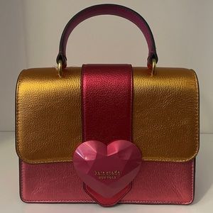 Kate Spade Bijou Colorblock Metallic Mini Top Handle